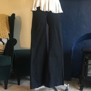 Black Wide leg pants jeans | H&M